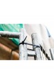 HPER® Kabelbinder 10 Jahre UV-beständig I 200 mm x 4 8 mm I Schwarz I 100 Stück I Deutsches Qualitätsunternehmen