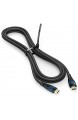 KabelDirekt – Kabelbinder wiederverschließbar (7 4mm x 300mm) (lösbare und Wiederverwendbare Mehrweg Kabelbinder 100 Stück Nylon flexibel schwarz) – TOP Series