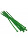 UNITEC 44743 Kabelbinder 400 x 8.8 mm 25 Stück grün