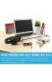 Velcro Brand One Wrap Kabelbinder | Drahtmanagement für Zuhause Büro und Datencenter Packung mit 25 8 x 1/2In - 25 Ties Schwarz
