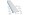 D-Line 3015KIT001 Mini Selbstklebender Runder Weißer Kabelkanal 30x15 mm 4 x 1 m Länge - 4 Meter Multipack & 1M3015W Mini Kabelkanal zur Kabelführung | Kabelleiste - 30x15 mm 1 m Länge - Weiß