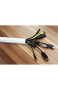 RICOO Z0100-S Kabelkanal Silber Länge 110 cm Alu Kabelklemme Kabelschlauch Kabelbox Kabelführung Kabel-Management für Fussboden und Wand