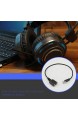 2 Stück Doppelbuchse 3 5 mm Kristall RJ9 Kopfhörer Adapter Konverter Audio Kabel für PC Telefon Kopfhörer 25 cm