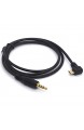 Abgewinkeltes Micro-USB auf 3 5 mm AUX-Kabel vergoldet 3 5 Stecker auf Micro-USB-Stecker Audio-Konverter Kopfhörer-Verlängerungskabel.