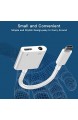 CAICOME USB-C Kopfhöreradapter USB C Splitter Typ C auf 3 5 mm Audio Adapter Support-Telefonanruf und Aufladen Kompatibel mit Huawei P20 / P30 Pro Samsung S20 S20 + S10 Xiaomi usw