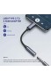 iNassen USB C AUX Kopfhörer Adapter USB C auf Klinke 3 5mm Audio Headphone Adapter für Samsung Galaxy Note20/20 Ultra 5G/Note10+/S20/S20Ultra Pixel 4XL Huawei P40 P30 P20+/Mate30+/20+/10+ Oneplus7