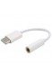MXECO USB Typ C Stecker auf 3 5 mm Klinkenbuchse USBC Typ C auf 3 5 Kopfhörer Audio Aux Kabel Adapter Konverter für Letv (weiß)