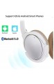 YOCOWOCO Drahtloser Bluetooth 5.0 Adapter für Bose QuietComfort QC25 Kopfhörer aptX/MIC/Lautstärkeregelung weiß