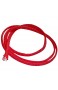 AERZETIX: Kabelmantel Schrumpfschlauch elektrische Kabelhülse 2 m 3 mm von 2 mm bis 5 mm Rot