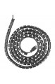 com-four® 2 Kabelschläuche Kabelkanal mit Fädelhilfe für Kabelorganisation flexibel und kürzbar