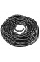 GTIWUNG Kabelschlauch Kabelspirale Spiralband Kabelschutz Flexibler Spiralschlauch Kabelorganisation Schwarz 8mm Durchmesser und 12m Länge