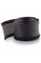 Kabelschlauch Gewebeschlauch in Schwarz mit praktischem Klettverschluss 7-8mm Durchmesser Länge 1m für eine flexible Kabelsortierung & Kabelschutz