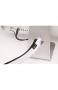 STAYWIRED Flexibler Kabelmantel mit Reißverschluss 200 cm weiß Elegantes Kabelmanagement für bis zu 10 Kabel