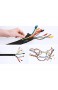 staywired Kabelmantel Kabelschlauch - flexibel - doppelter Reißverschluss 300 cm schwarz elegantes Kabel-Management für bis zu 10 Kabel