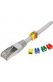BestPlug Kabelmarker-Clips bedruckt mit Ziffern 0-9 - Kabeldurchmesser bis 4mm
