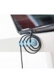 CYJZHEU Schreibtisch Kabelklemmen 3 Stück Kabelhalter Selbstklebend Kabel Management Organizer Kabelclips Kabelhalter für USB-Ladekabel Netzkabel Mauskabel Kabel PC Office Home (3 Farben)