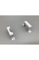 Universal Halterung für Steckdosenleiste WEIß - Mehrfachsteckdose Wandhalter