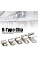 Flexibles R-Clip-Kabelklemmen-Kit Verwaltung von Drähten zum Festklemmen des Kabels