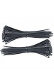 SHUAISHUAI Einfach zu verwenden 100 stücke schwarz 5x200 selbstsperrer Kunststoff Nylon Krawatte Kabelbinder Befestigungsring 3x200 Kabel Krawatte Zip Wraps Gurt Nylon Kabelbinder (Color : 4x200mm)