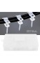 VIFERR P-Clips 200 Stück Nylon-Kunststoff P-Verschlüsse Clips Clamps Assorted Box für Cable Conduit Kit(Weiß)
