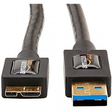 Basics USB-3.0-Kabel Typ A auf Micro-B mit vergoldeten Anschlüssen 1 8 Meter