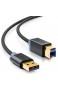 deleyCON 1m USB 3.0 Super Speed Kabel USB A-Stecker zu USB B-Stecker Datenkabel bis zu 5Gbit/s für z.B. Drucker Scanner Multifunktionsdruckern