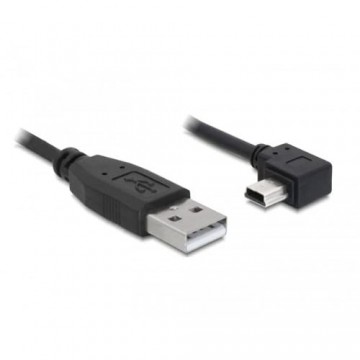 DeLock Kabel USB 2.0-A Stecker > USB Mini-B 5pin Stecker gewinkelt 5m