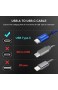 etguuds USB C Kabel Kurz [0.3m+1m] Langlebige Nylon 3A Schnellladen Typ C Ladekabel und Datenkabel für Samsung Galaxy S10 S9 S20 S8 + S10e A40 A50 A51 A41 Note 10 9 8 Xperia XZ