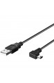 LARRITS 5M USB 2.0 A auf Mini USB Kabel 90 Grad rechtwinklig Ladekabel extra lang für Dash Cam Auto GPS Navi Kamera
