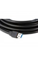 MutecPower 25m USB 3.0 Aktiv Kabel männlich zu weiblich - Kabel mit 4 Verlängerung Chipsatz - Repeater-/Verlängerungskabel - 25 Meter