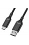 OtterBox Performance verstärktes USB A-C Kabel - 1 Meter Schwarz