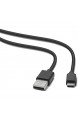 Speedlink STREAM Play&Charge USB-Kabel - Kabel für PS4-Controller - USB-A zu Micro-USB - Lade- und Datenkabel - 3m Kabellänge - schwarz
