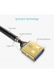 Syncwire USB 3.0 Verlängerungs Kabel - 2M Verlängerungskabel USB Aufladen und Daten mit 5 Gbit/s für Kartenlesegerät Tastatur Maus Drucker Scanner Kamera USB-Stick USB-Hub Joystick - Schwarz