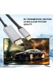 ASHATA USB C zum DisplayPort-Kabel Typ C zum Displayport 8K 1.4 HD-Videokabel Übertragung Audio-Video-Sync-Ausgangskabel USB 3.1 Typ C zum DisplayPort-Kabel Thunderbolt 3 für Samsung Galaxy(3m)