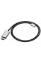  Basics – USB-C-auf-DisplayPort-Kabel Aluminium 0 9 m