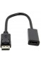 CY DisplayPort Display Port Stecker auf Buchse M/F-Verlängerung Kabel verlängern 0 2 m