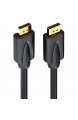 deleyCON 1m DisplayPort Kabel - 4K 2160p 3D HDCP - DP (20 Pin) Stecker auf DP (20 Pin) Stecker - PC Notebook Monitor Grafikkarte - Schwarz