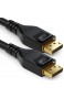 deleyCON 3m DisplayPort Kabel 1.4 - von 60hz bis 240hz - 1080P 4K 8K UHD - HBR3 HDR 10 DSC 32 4 Gbit/s