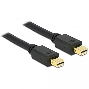 DeLock Kabel Mini DisplayPort St/St 0 5m schwarz