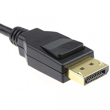 DisplayPort v1 4 HBR3 8K 120Hz 4K MST 32.4G HDR Kabel Vergoldeten 1 m [1 Meter/1m]