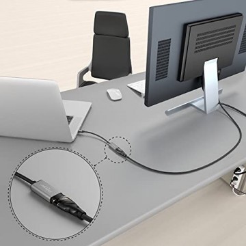 KabelDirekt – Mini DisplayPort (Mini DP) auf HDMI Adapter – 0 15m (maximale Auflösung 4K/60Hz 24k vergoldete Kontakte für PC iMAC MacBook Pro MacBook Air Space Grey) – PRO Series