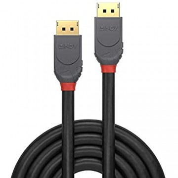 LINDY 36483 3m DisplayPort 1.2 Kabel Anthra Line