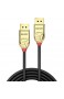 LINDY 38477 100m LWL/Fibre Optic Hybrid DisplayPort 1.2 Kabel