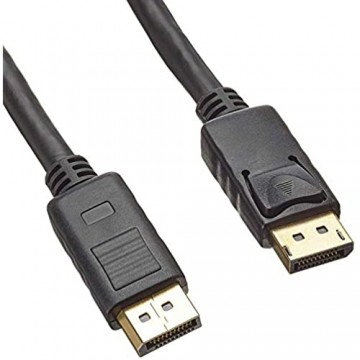 PremiumCord 4K DisplayPort 1.2 Verbindungskabel M/M 3 m DisplayPort auf DisplayPort Kabel 18Gbps Video 4K@60Hz 2160p FULL HD 1080p HDCP vergoldete Anschlüsse schwarz kport4-03