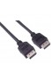 PremiumCord DisplayPort Verbindungskabel M/M 0 5 m DisplayPort auf DisplayPort Kabel 10 8Gbps Video bis zu 4K@30Hz 2560x1600 2K@60Hz FULL HD 1080p HDCP 2.2 schwarz kport1-005
