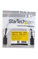 StarTech.com 30cm DisplayPort 1.2 Kabel mit Verriegelung (Stecker/Stecker) DP 4k Audio- / Videokabel Kabel Schwarz