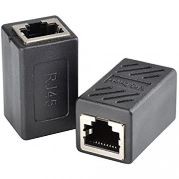 ATPWONZ 5 stück RJ45 Netzwerkkabel Verbinder Ethernet LAN Kupplung Modular Adapter für Netzwerkkabel Ethernet Kabel Patchkabel etc.