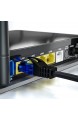 deleyCON 5X 0 5m CAT6 Netzwerkkabel Set - U-UTP RJ45 CAT-6 LAN Kabel Patchkabel Ethernetkabel DSL Switch Router Modem Repeater Patchpanel - Bunt
