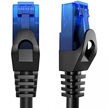 KabelDirekt – 1 5m – Netzwerkkabel Ethernet LAN & Patch Kabel (überträgt maximale Glasfaser Geschwindigkeit & ist geeignet für Gigabit Netzwerke Switches Router Modems mit RJ45 Eingang blau)