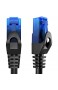 KabelDirekt – 1 5m – Netzwerkkabel Ethernet LAN & Patch Kabel (überträgt maximale Glasfaser Geschwindigkeit & ist geeignet für Gigabit Netzwerke Switches Router Modems mit RJ45 Eingang blau)